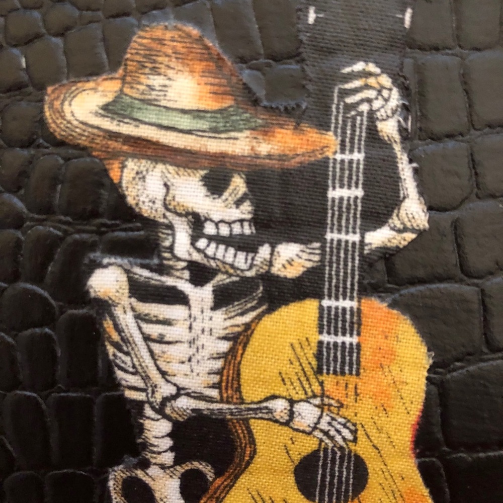 Cool Skeleton/Dia de Los Muertos wallet